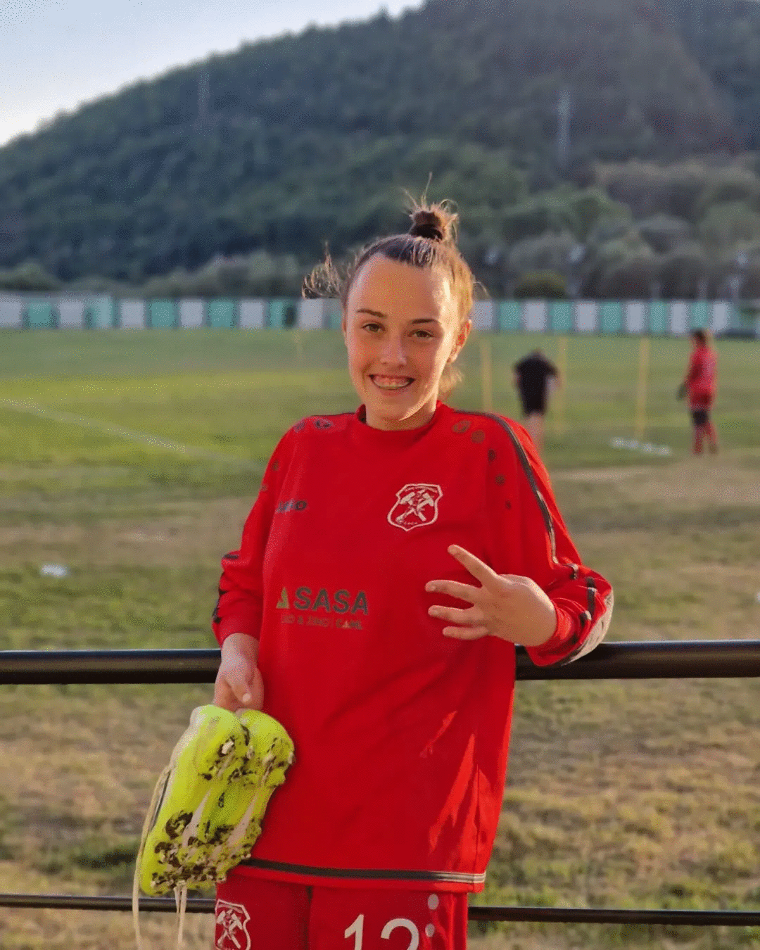 Фото: Марија Јаневска, голман ЖФК Каменица САСА